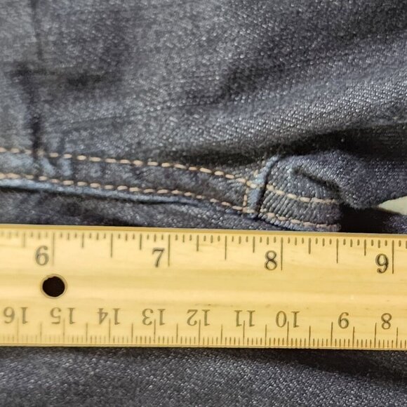 Paige Skyline Skinny Jeans Size 27 Dark Wash Womens Stretch Denim - Picture 13 of 16